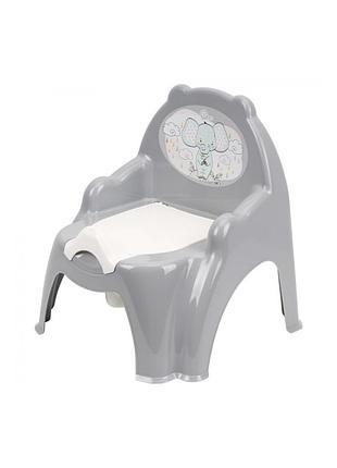 Детский горшок-кресло 1294txk(gray) без музыки