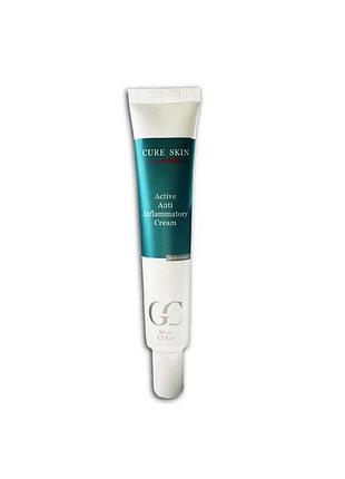 Активний протизапальний крем cure skin active anti inflammatory cream 50 мл
