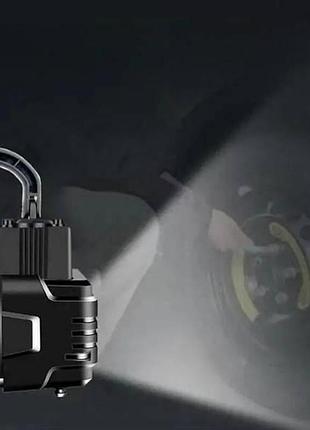 Компрессор портативный автомобильный air pump and xl-1025 от прикуривателя 12 в черный