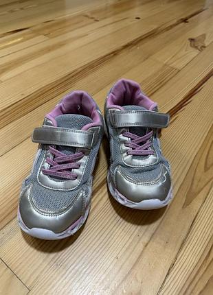 Кросівки для дівчинки skechers розмір 34