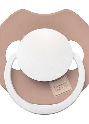 Пустышка силиконовая динамическая lovi prime 0-6 мес 1 шт blush glow 34/436