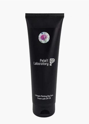Дневной матирующий крем с коллагеном spf 30 pelart laboratory trifolium collagen matting day cream 250 мл