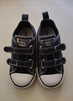Кеды детские фирмы converse, производитель сша, размер 25.