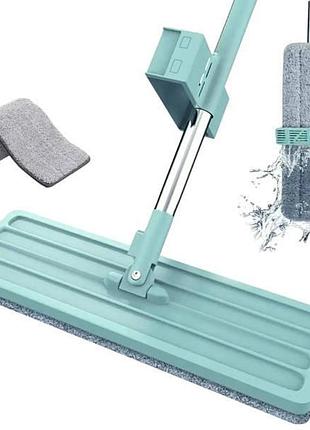 Швабра ледарка з віджимом spin mop 360 зелена