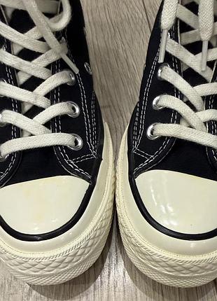 Кеди converse chuck 70 hi black 9