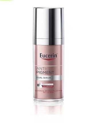 О светлительная сыворотка для лица против пигментных пятен eucerin anti pigment dual serum, 30 ml