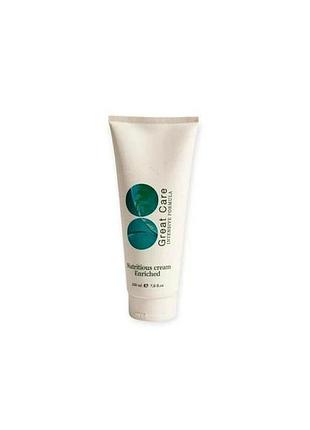Крем живильний great care nutritious cream enriched 230 мл