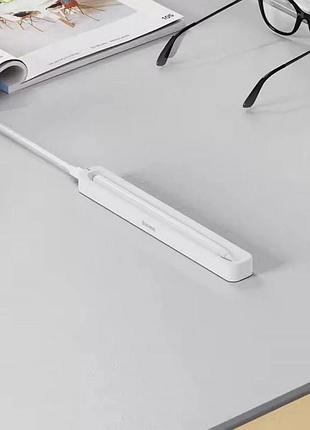Стилус baseus smooth writing with charging case (p80015907213) moon white 3