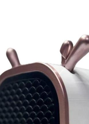 Обігрівач настільний оленя 220v 800вт antler design білий