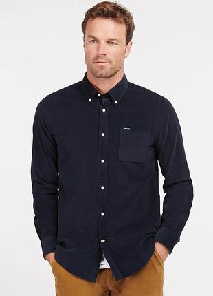 Нова вельветова сорочка барбур barbour sartorial corduroy shirt tailored fit, m, оригінал