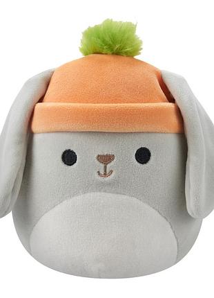 Мягкая игрушка кролик валентина squishmallows sqer00905, 13 см
