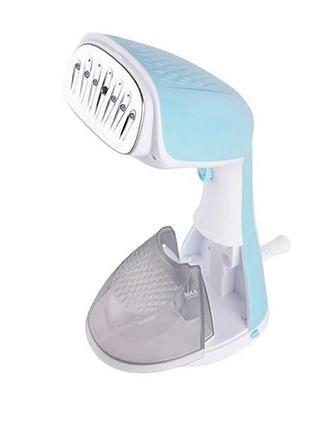 Ручний вертикальний відпарювач для одягу handheld garment steamer kd1079 1400 w блакитний