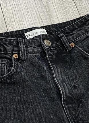 Жіночі чорні джинси zara 3