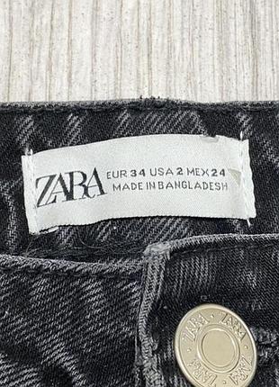 Жіночі чорні джинси zara 4