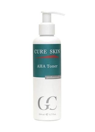 Тонік ана 0,3% кислот; рн 5,2 cure skin aha toner 200 мл