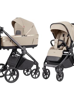 Коляска універсальна carrello omega crl-6540/1 solar beige (2in1) /1/
