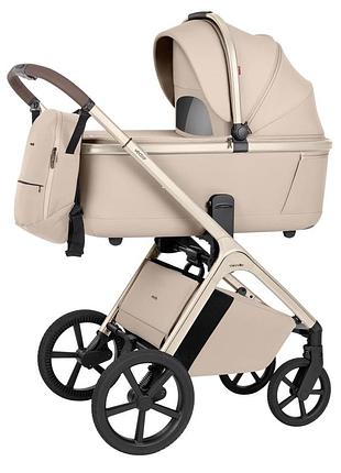 Коляска універсальна carrello vector crl-6553 2в1 seashell beige /1/