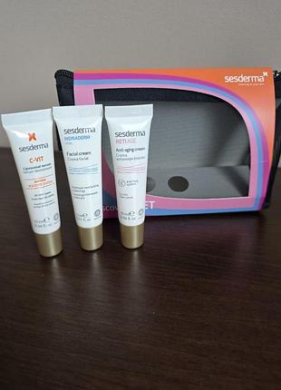 Sesderma - discovery set - набор кремов бестселлеров - mini - 10ml+10ml+15ml