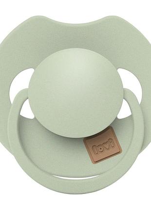 Пустышка силиконовая динамическая lovi prime 0-6 мес 1 шт pistachio