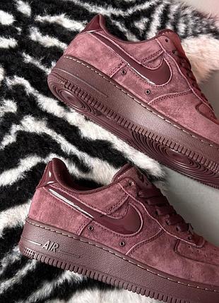 Nike air force 1 low burgundy crush 2