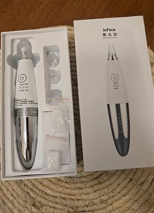 Вакуумный очиститель пор акне inface ms7000 white