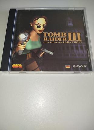 Гра tomb raider iii adventures of lara croft pc cd-rom оригінал игра