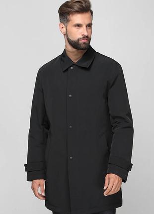Чоловічий плащ тренч куртка босс hugo boss water-repellent overcoat, 48 (факт l), оригінал