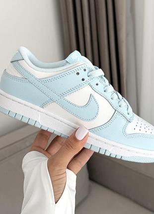Жіночі кросівки nike sb dunk блакитні