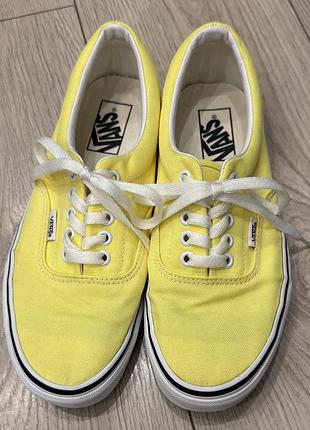 Жовті кеди vans 2
