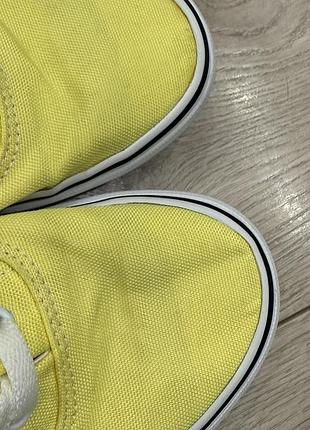 Жовті кеди vans 10
