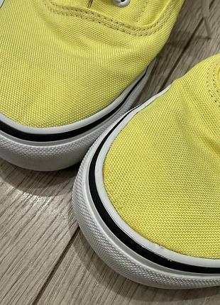 Жовті кеди vans 9