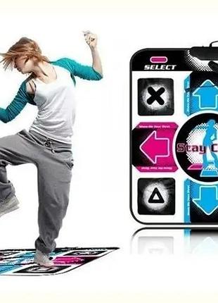 Детский танцевальный коврик dance mat + диск с программой stepmania с подключением к пк 92 х 80 см 3