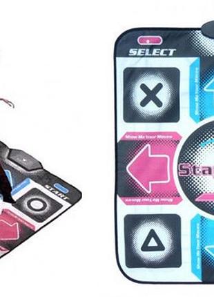 Детский танцевальный коврик dance mat + диск с программой stepmania с подключением к пк 92 х 80 см 5