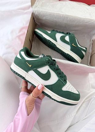 Жіночі кросівки nike sb dunk зелені