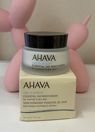 Крем зволожувальний для нормальної та сухої шкіри  ahava time to hydrate essential day moisturizer normal to dry skin