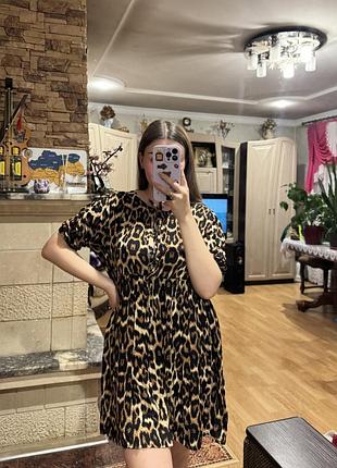 Сукня з леопардовим принтом 2