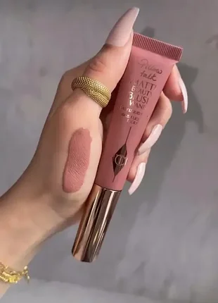 Кремові матові рум'яна charlotte tilbury matte beauty blush wands pillow talk 12 мл