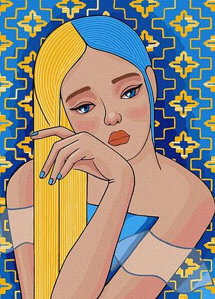 Уценка!!! картина по номерам "непреклонная ©mosyakart" идейка kho4908-uc, 40х50 см