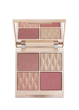 Палетка для обличчя charlotte tilbury pillow talk beautifying face palette