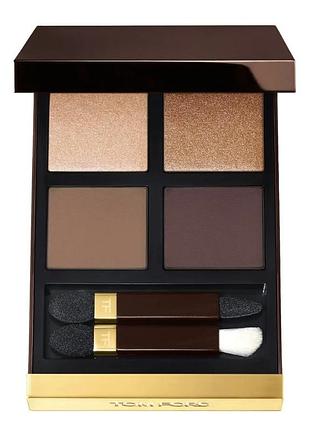 Палетка теней tom ford eye color quad - de la creme в мешочке/ 9g