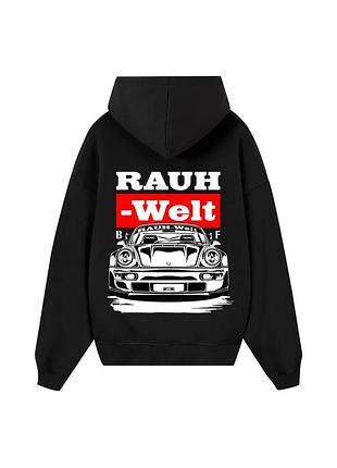 Худи loys толстовка с принтом porsche classic rwb hoodie, черный s