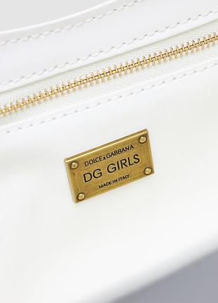 💎 dolce&gabbana medium devotion bag in quilted nappa leather white 21 x 14 x 8 см 3