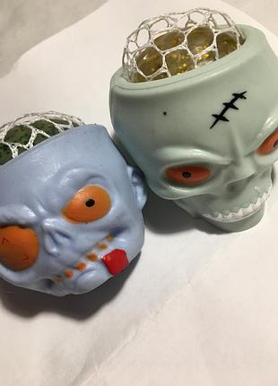 Антістрес череп. іграшки на хелловін. halloween (ціна за одну іграшку)
