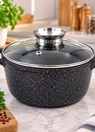 Котел unique un-5275 4,5л / котел 24см / котел-кастрюля с крышкой