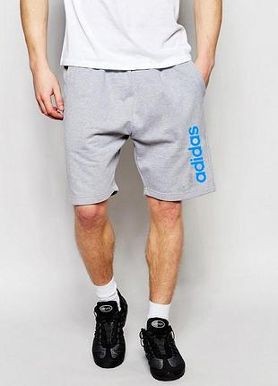 Шорти adidas ( адидас ) мужские синий лого