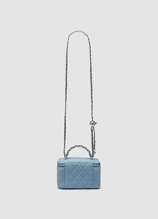 🤍 élan bag light denim/silver 17 х 10 х 8 см 2