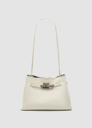 🤍 vespera bag milk/silver 27.5 х 18 х 10 см
