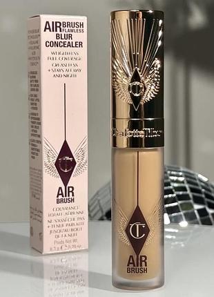 Консилер charlotte tilbury airbrush flawless blur concealer оттенок 2 fair, 8.3 мл