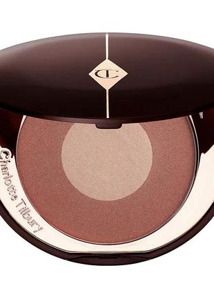 Рум'яна charlotte tilbury cheek to chic swish & pop blusher (pillow talk) 8 g