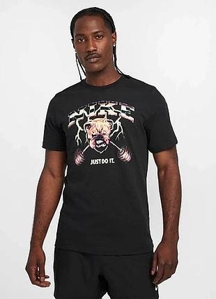 Футболка муж. nike m tee gym kit summit (арт. hf6154-010) s (44-46)